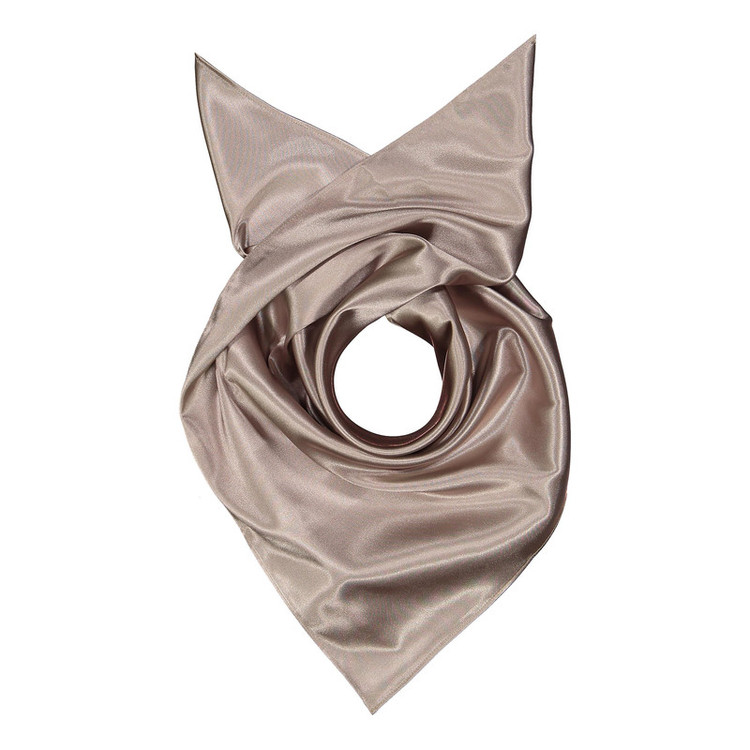 مینی اسکارف ساتن زنانه مدل S-204 با طول و عرض 70×70 سانتیمتر