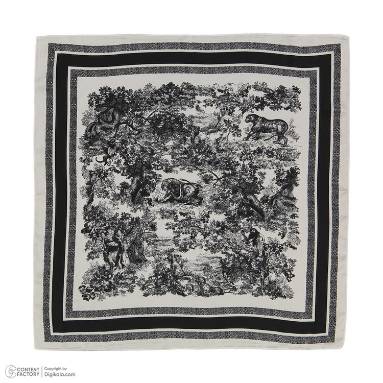 مینی اسکارف ساتن زنانه مدل S-213 با طول و عرض 67×67 سانتیمتر