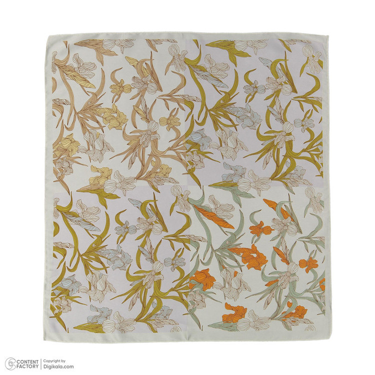 مینی اسکارف ساتن زنانه مدل S-206 با طول و عرض 67×67 سانتیمتر